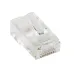 Plug StarTech.com - Cat5e - RJ-45 - Transparente - 50 Piezas - CRJ4550PK Plug StarTech.com - Cat5e - RJ-45 - Transparente - 50 Piezas - CRJ4550PK