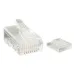 Plug StarTech.com - Cat6 - RJ-45 Transparente - 50 Piezas - CRJ45C6STR50