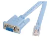 Cable StarTech.com - 1.8 Mts - Para Gestión de Router - Consola Cisco RJ45 a Serie DB9 - Rollover - Macho a Hembra - DB9CONCABL6
