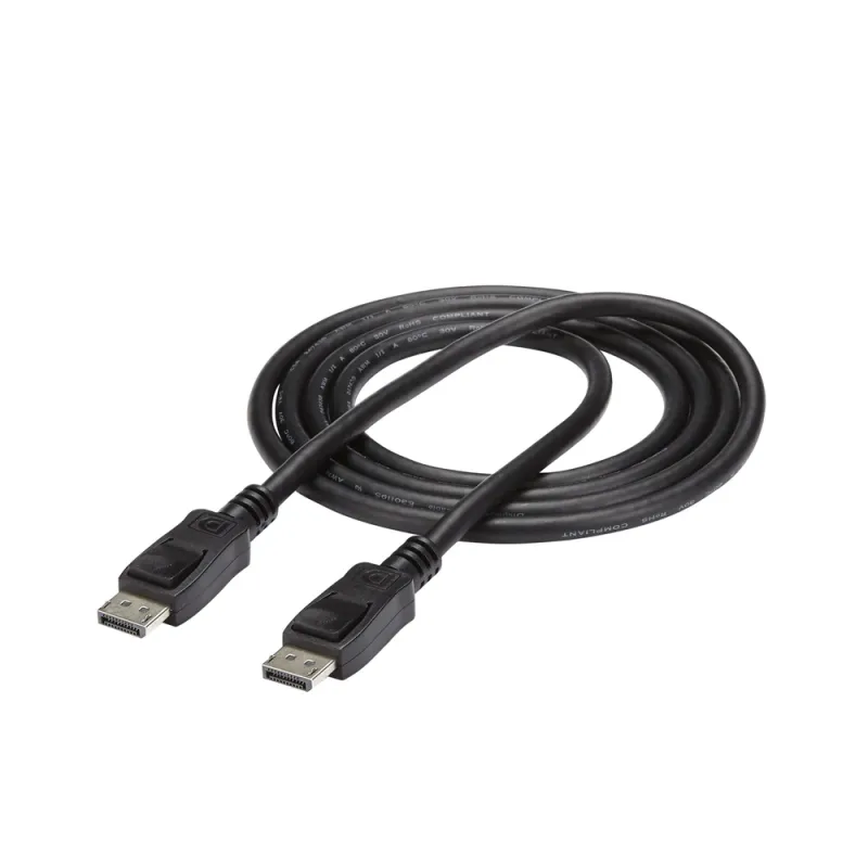 Cable de Extensión StarTech.com - DisplayPort - Cierre de Seguridad - 1.8m - DISPLPORT6L