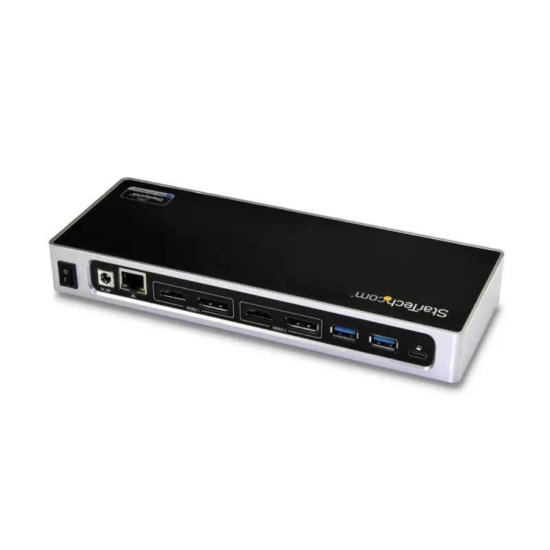 Docking Station StarTech.com DK30A2DH - 5 Gbits - USB-C - SATA - HDMI - DisplayPort - Ethernet - DK30A2DH