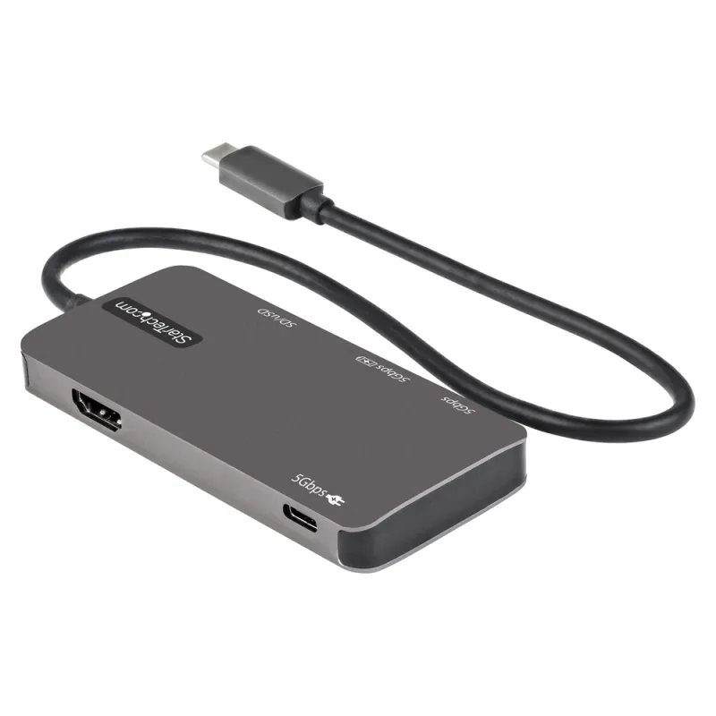Docking Station StarTech.com DKT30CHSDPD - USB C - HDMI/ Lector de Tarjetas/ 2x USB 3.0 - Cable 30cm - DKT30CHSDPD