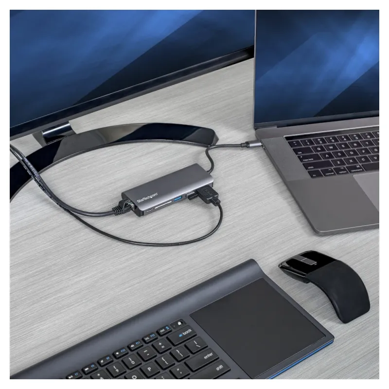 Docking Station StarTech.com DKT30CSDHPD3 - HDMI - USB - SD - Gris - DKT30CSDHPD3