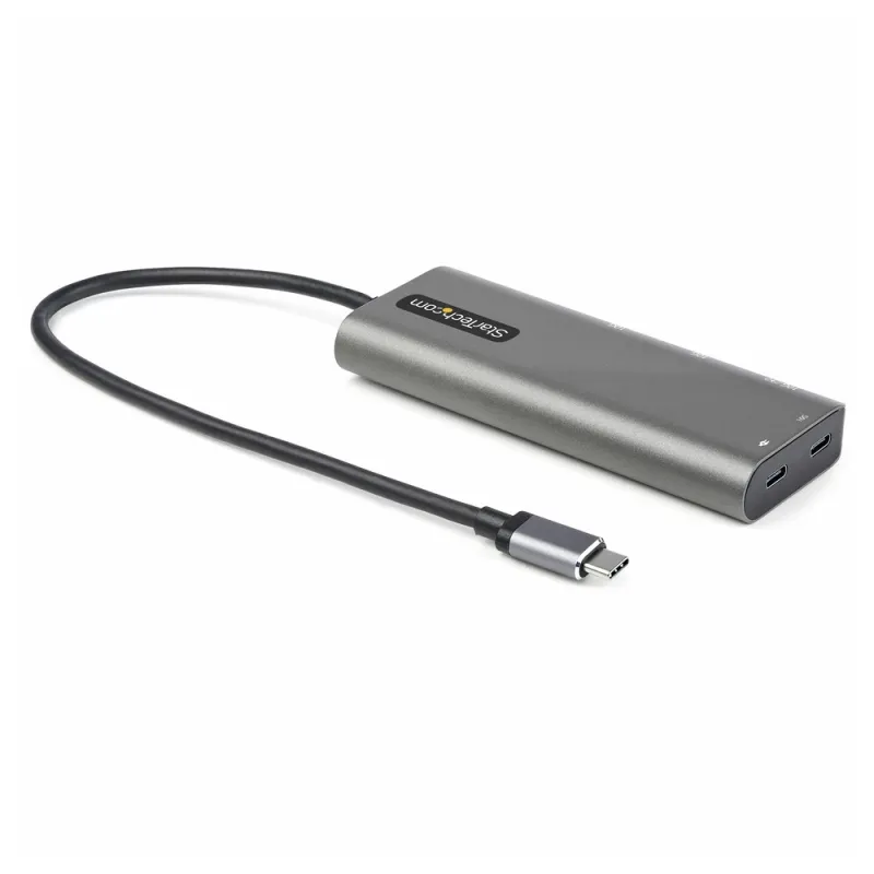 Docking Station StarTech.com DKT31CMDPHPD - USB-C a  HDMI/Mini DisplayPort/USB/USB-C - Plata - DKT31CMDPHPD