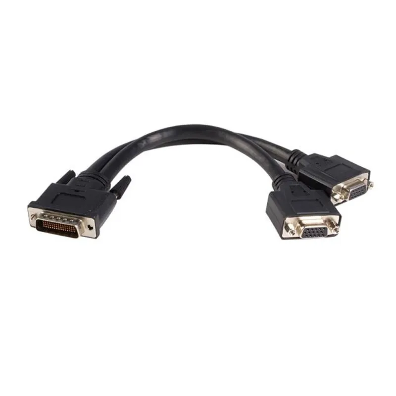 Cable de Video StarTech.com - LFH59 DMS-59 a Doble VGA - 20cm - DMSVGAVGA1