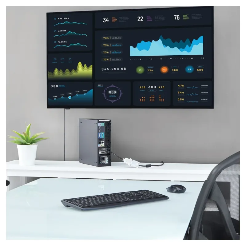 Adaptador de Video StarTech.com - DisplayPort a DVI - 1920x1200 - DP2DVI