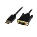 Cable Convertidor StarTech.com - DisplayPort a DVI-D - 91cm - DP2DVIMM3BS Cable Convertidor StarTech.com - DisplayPort a DVI-D - 91cm - DP2DVIMM3BS