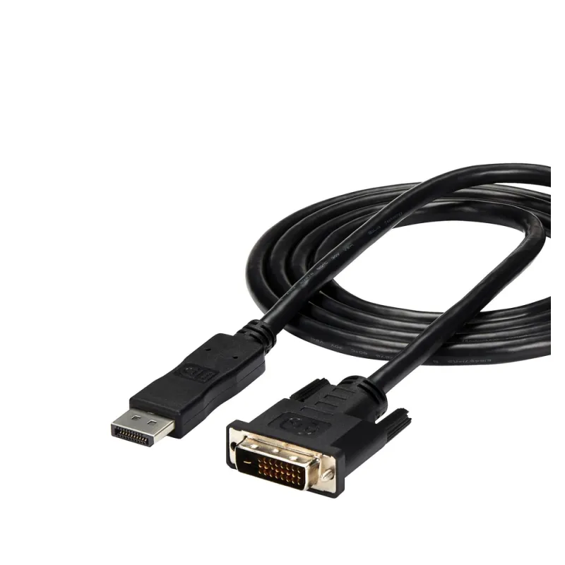 Cable de Adaptador de Video StarTech.com - DisplayPort a DVI - 1080p - 1.8m - DP2DVIMM6