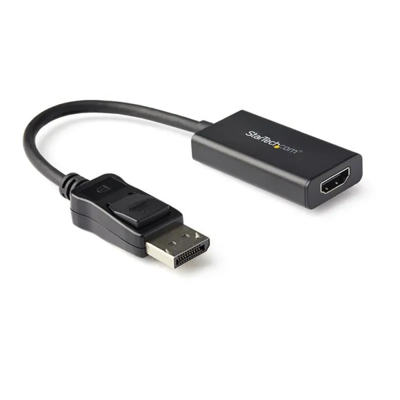 Adaptador de Vídeo StarTech.com DP2HD4K60H - DisplayPort a HDMI - HDR - 4K - Negro - DP2HD4K60H