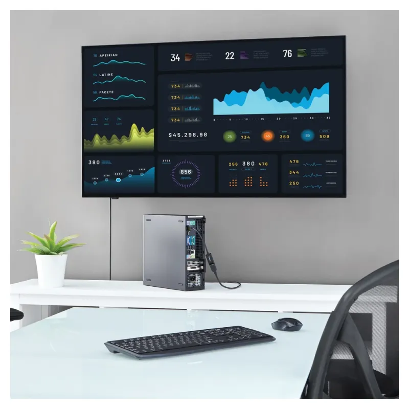 Adaptador de Vídeo StarTech.com - DisplayPort a HDMI - DP2HD4KS