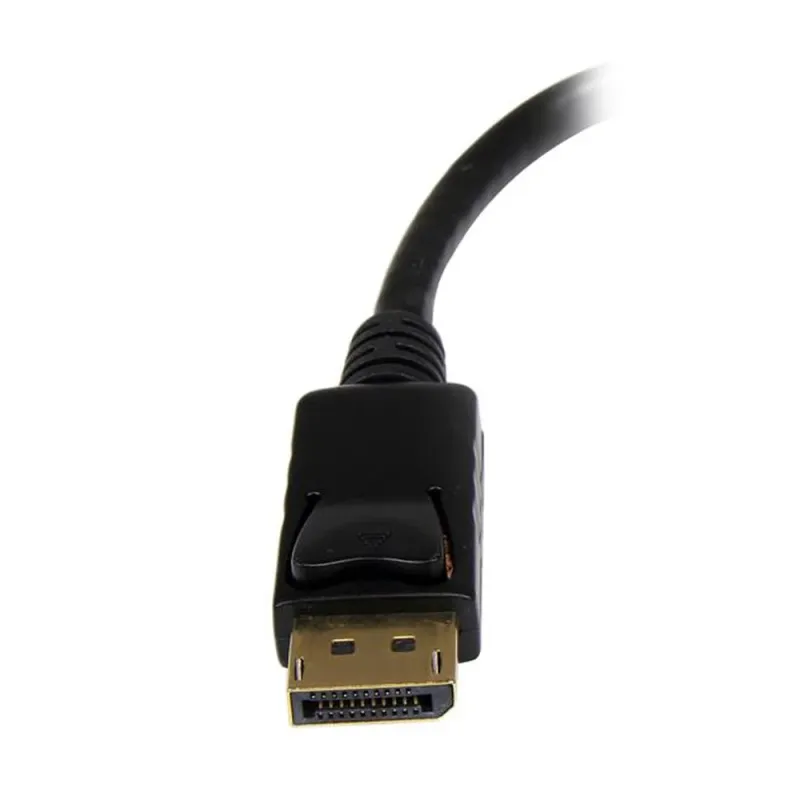 Adaptador de Vídeo StarTech.com DP2HDMI2 - DisplayPort a HDMI - Macho/Hembra - Negro - DP2HDMI2