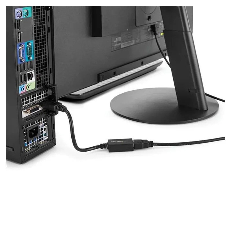 Adaptador de Vídeo StarTech.com DP2HDMI2 - DisplayPort a HDMI - Macho/Hembra - Negro - DP2HDMI2