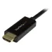 Cable Adaptador de Vídeo StarTech.com - DisplayPort a HDMI - 2m - Ultra HD 4K - Negro - DP2HDMM2MB Cable Adaptador de Vídeo StarTech.com - DisplayPort a HDMI - 2m - Ultra HD 4K - Negro - DP2HDMM2MB