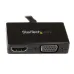 Convertidor de Vídeo StarTech.com - DisplayPort a HDMI/VGA - Negro - DP2HDVGA