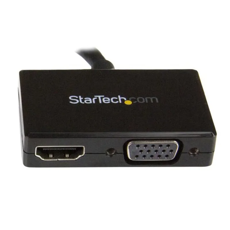 Convertidor de Vídeo StarTech.com - DisplayPort a HDMI/VGA - Negro - DP2HDVGA