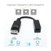 Adaptador StarTech.com DisplayPort Macho a Mini DisplayPort Hembra - 15cm - DP2MDPMF6IN Adaptador StarTech.com DisplayPort Macho a Mini DisplayPort Hembra - 15cm - DP2MDPMF6IN