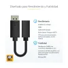 Adaptador StarTech.com DisplayPort Macho a Mini DisplayPort Hembra - 15cm - DP2MDPMF6IN