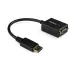 Convertidor StarTech.com DP2VGA2 - DisplayPort Macho a VGA Hembra - Negro - DP2VGA2 Convertidor StarTech.com DP2VGA2 - DisplayPort Macho a VGA Hembra - Negro - DP2VGA2