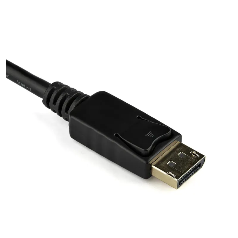 Convertidor StarTech.com DP2VGA2 - DisplayPort Macho a VGA Hembra - Negro - DP2VGA2