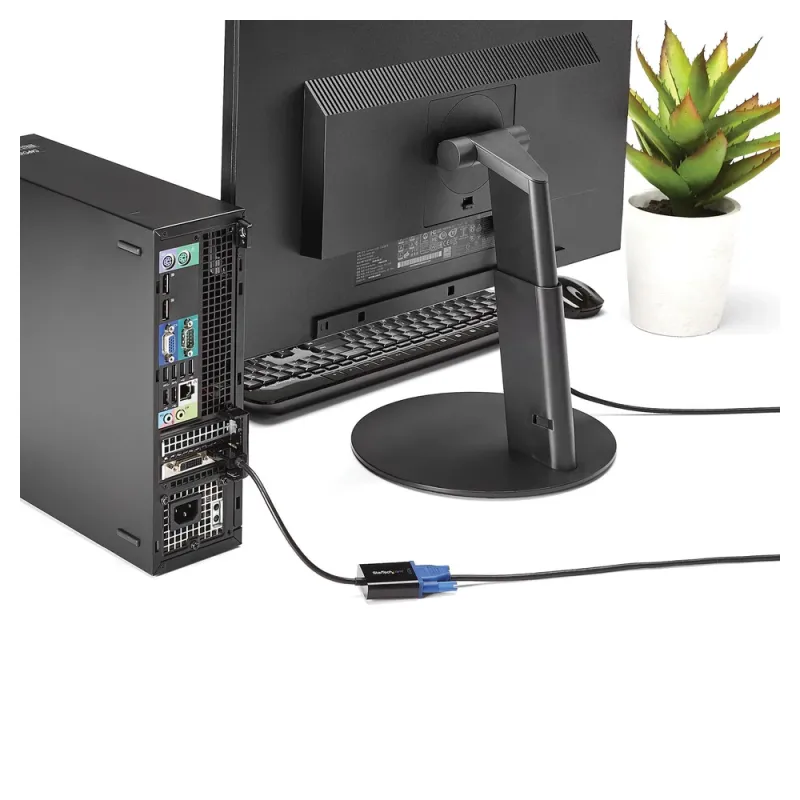 Adaptador DisplayPort StarTech.com DP2VGA3X5 - DisplayPort a VGA - 1920x1200 - Paquete de 5 Unidades - DP2VGA3X5