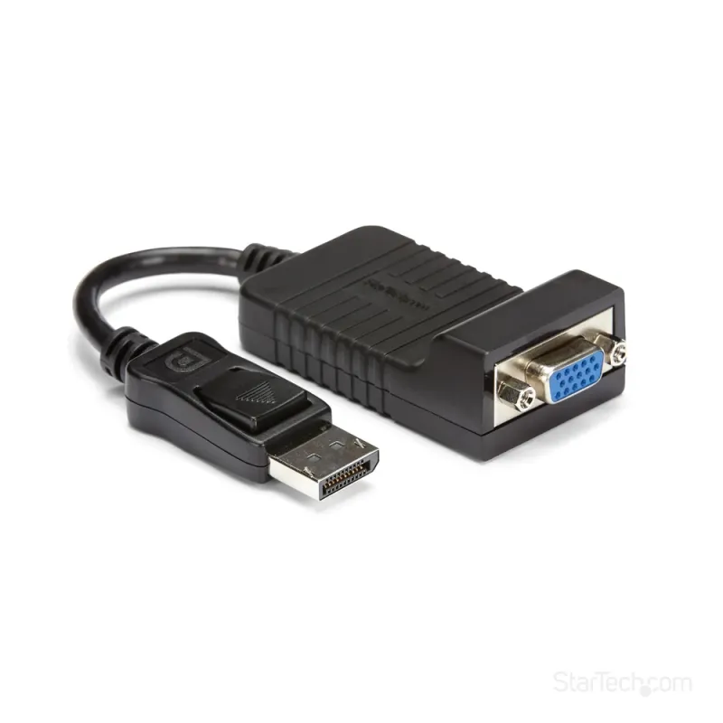 Adaptador Conversor de Vídeo StarTech.com Conecta DisplayPort a VGA - 1920x1200 - DP2VGA