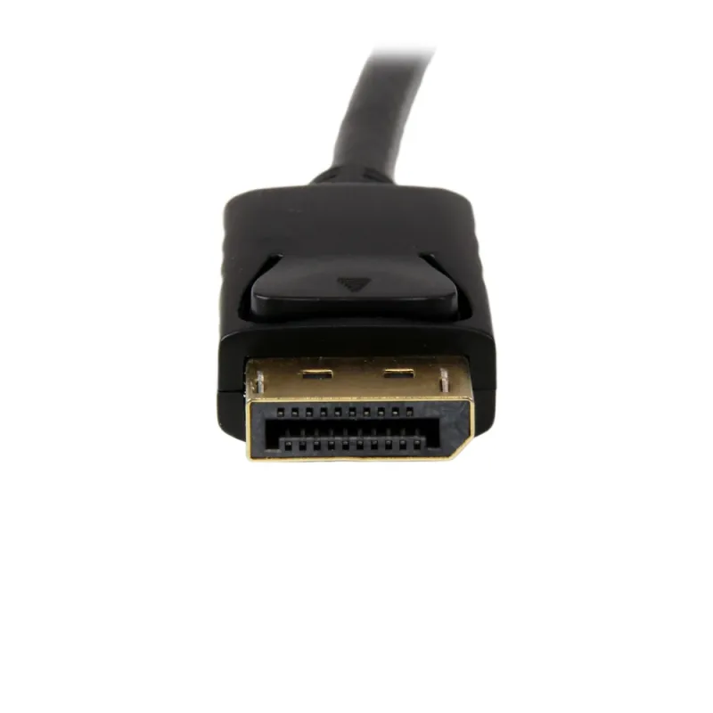 Cable Adaptador de Vídeo StarTech.com - Conecta DisplayPort a VGA - 1.8m - Activo - Negro - DP2VGAMM6B