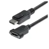 Cable StarTech.com DisplayPort - para Montaje en Panel - Hembra a Macho - 91cm - DPPNLFM3