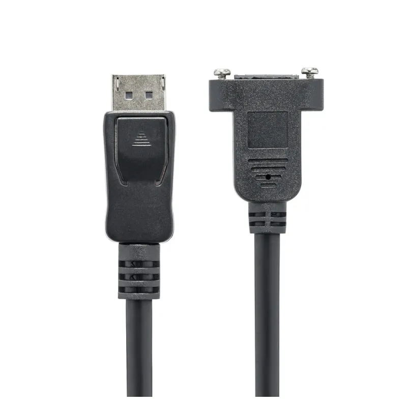 Cable StarTech.com DisplayPort - para Montaje en Panel - Hembra a Macho - 91cm - DPPNLFM3