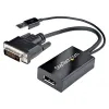 Convertidor StarTech.com DVI2DP2 - DVI a DisplayPort - Alimantado por USB - DVI2DP2