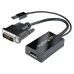 Convertidor StarTech.com DVI2DP2 - DVI a DisplayPort - Alimantado por USB - DVI2DP2 Convertidor StarTech.com DVI2DP2 - DVI a DisplayPort - Alimantado por USB - DVI2DP2