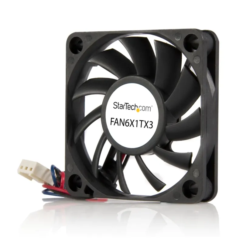 Ventilador StarTech.com - 60 mm - 4000 RPM - 3-Pines - FAN6X1TX3