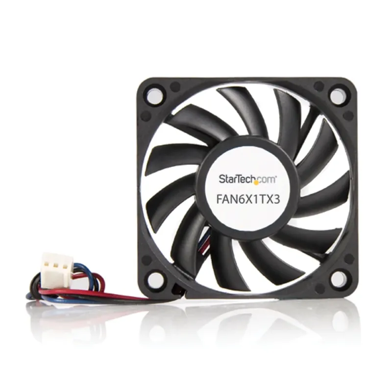 Ventilador StarTech.com - 60 mm - 4000 RPM - 3-Pines - FAN6X1TX3