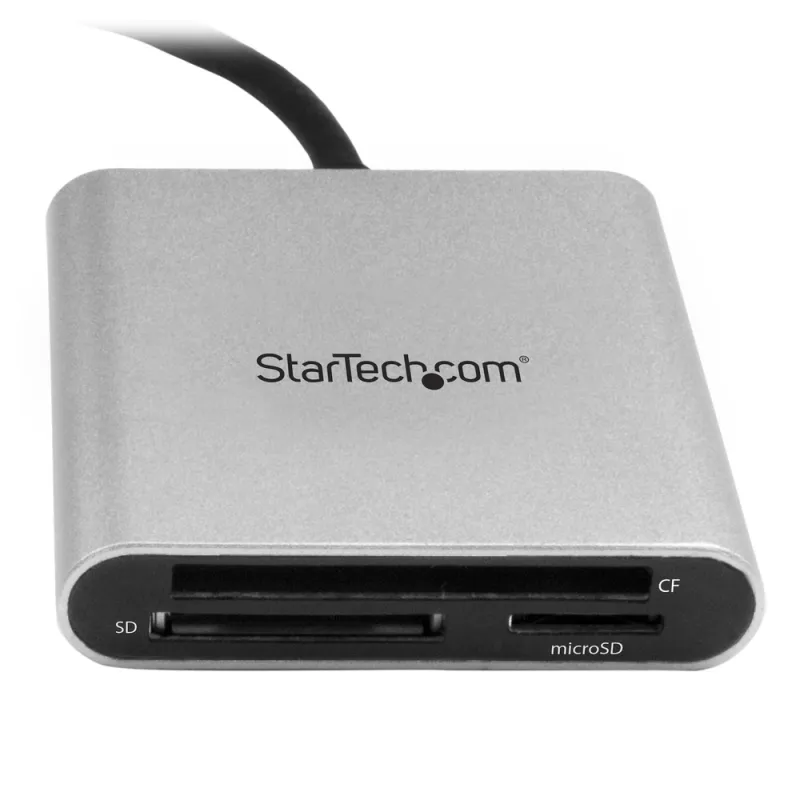 Lector de Tarjetas Flash StarTech.com - USB 3.0 - Gris - FCREADU3C