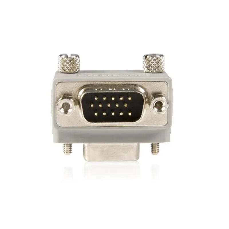 Adaptador StarTech.com - VGA - Acodado a la Derecha - Macho a Hembra - GC1515MFRA2