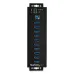 HUB Industrial StarTech.com - USB 3.0 - 10 Puertos USB 3.1 - Adaptador de Alimentación - Negro - HB30A10AME