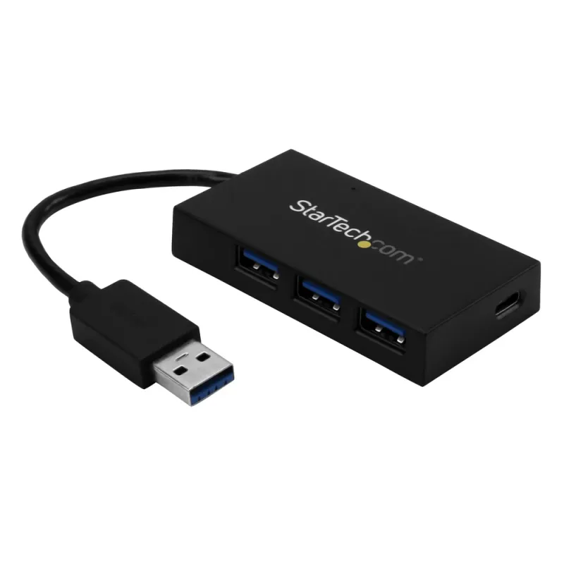 Hub StarTech.com HB30A3A1CFB - USB 3.0 - USB A - USB C - Negro - HB30A3A1CFB