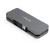 HUB USB 3.0 StarTech.com HB30AM4AB - 4 USB-A - Negro/Gris - HB30AM4AB