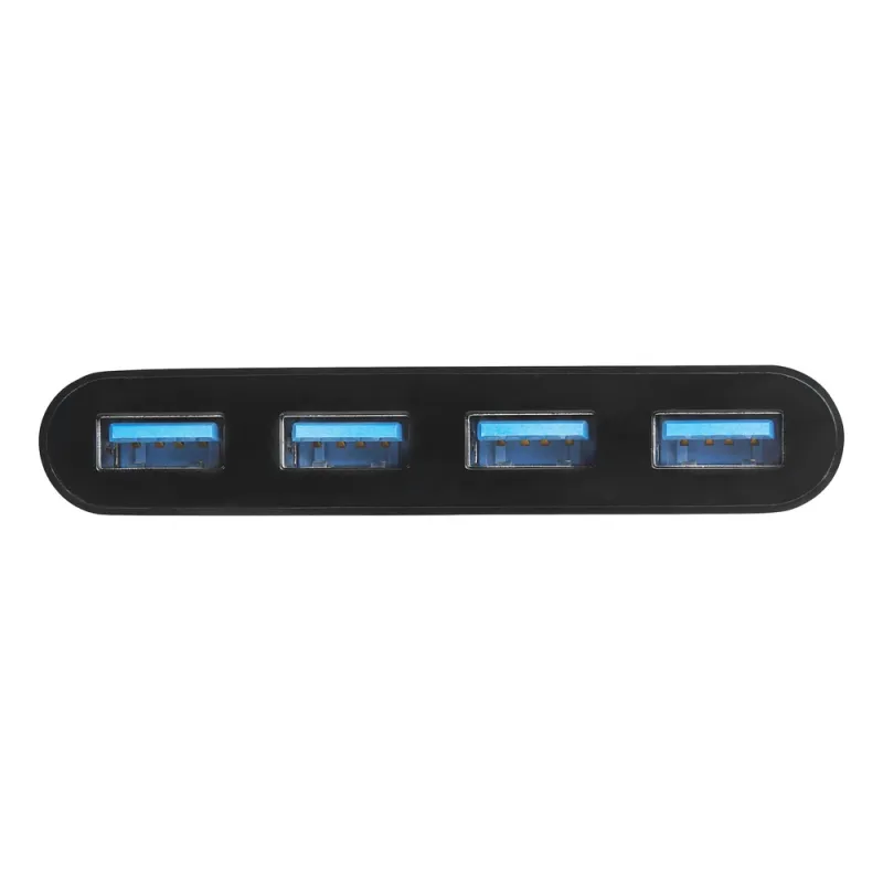 Hub StarTech.com HB30C4AB - USB 3.0 - USB-C A 4 Puertos USB A - Negro - HB30C4AB