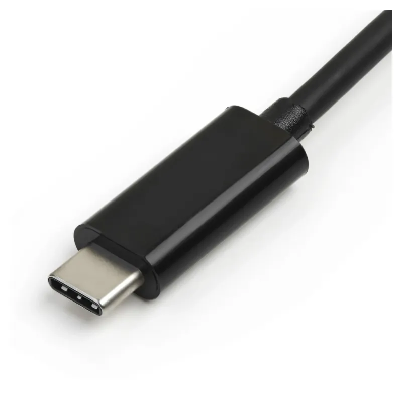 Hub StarTech.com HB30C4AB - USB 3.0 - USB-C A 4 Puertos USB A - Negro - HB30C4AB