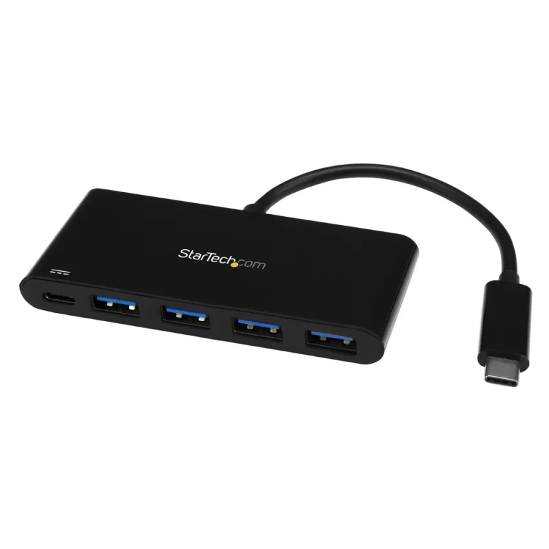 Hub Concentrador USB StarTech.com - HB30C4AFPD - Conecta 1 USB-C a 4 USB 3.0 - HB30C4AFPD