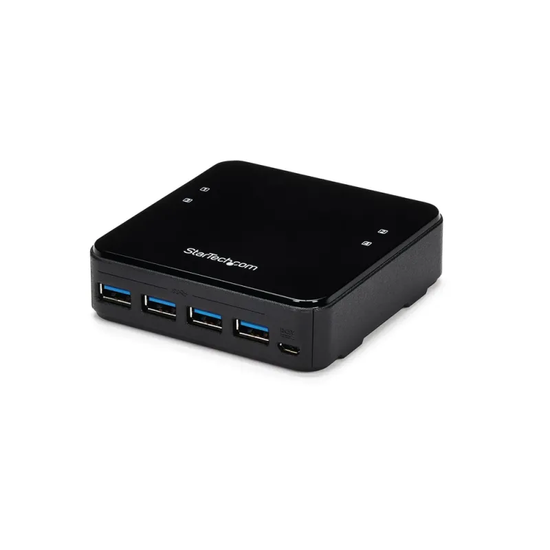 Switch StarTech.com HBS304A24A - USB 3.0 - 4x4 - Para Compartir Perifericos - HBS304A24A
