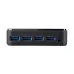 Switch StarTech.com HBS304A24A - USB 3.0 - 4x4 - Para Compartir Perifericos - HBS304A24A