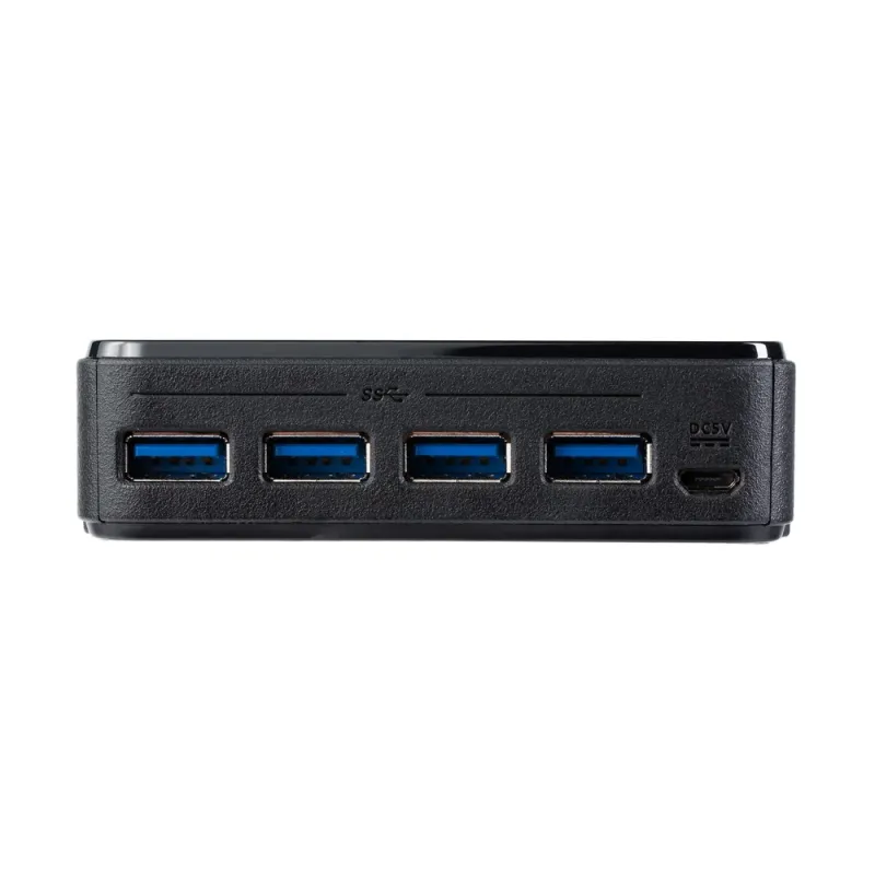 Switch StarTech.com HBS304A24A - USB 3.0 - 4x4 - Para Compartir Perifericos - HBS304A24A