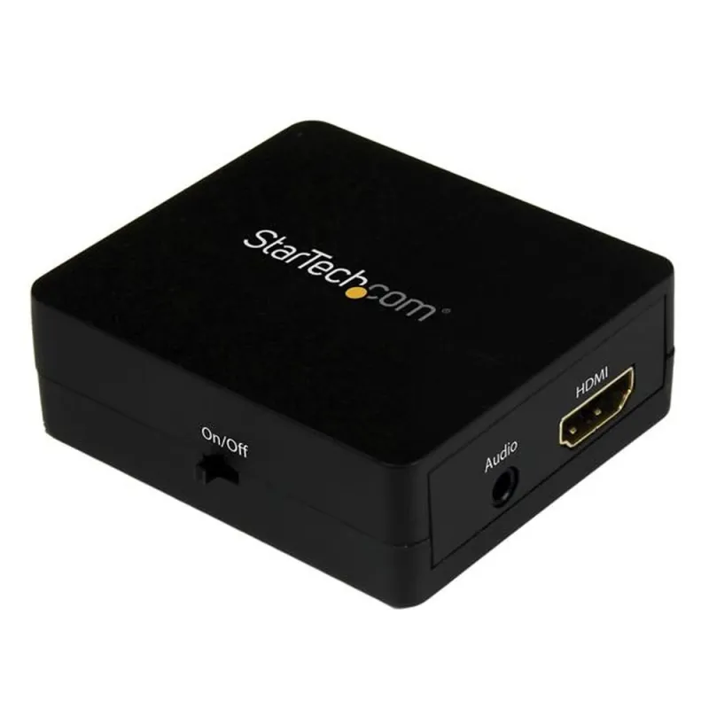 Extractor de Audio StarTech.com - HDMI a 3.5mm - Sonido Estéreo 2.1 - HD2A