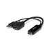Adaptador de Video StarTech.com - HDMI a DisplayPort - 4K - Con alimentación USB - HD2DP