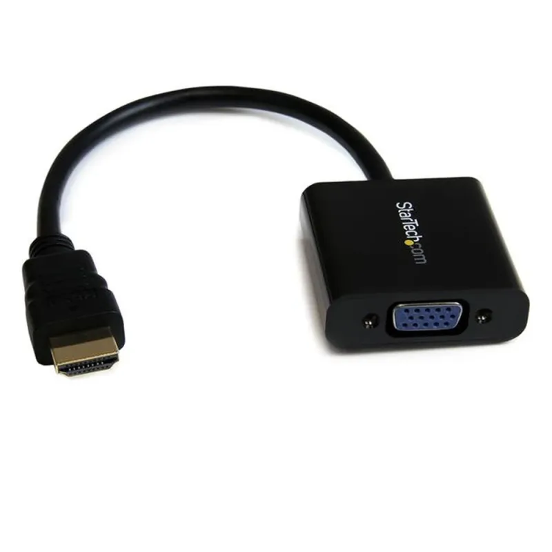 Adaptador de Video StarTech.com - HDMI a VGA - Macho/Hembra - Negro - HD2VGAE2