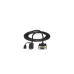 Cable Convertidor de Vídeo StarTech.com - HDMI a VGA - 1920x1200 - 1080p - 1.8m - Negro - HD2VGAMM6 Cable Convertidor de Vídeo StarTech.com - HDMI a VGA - 1920x1200 - 1080p - 1.8m - Negro - HD2VGAMM6