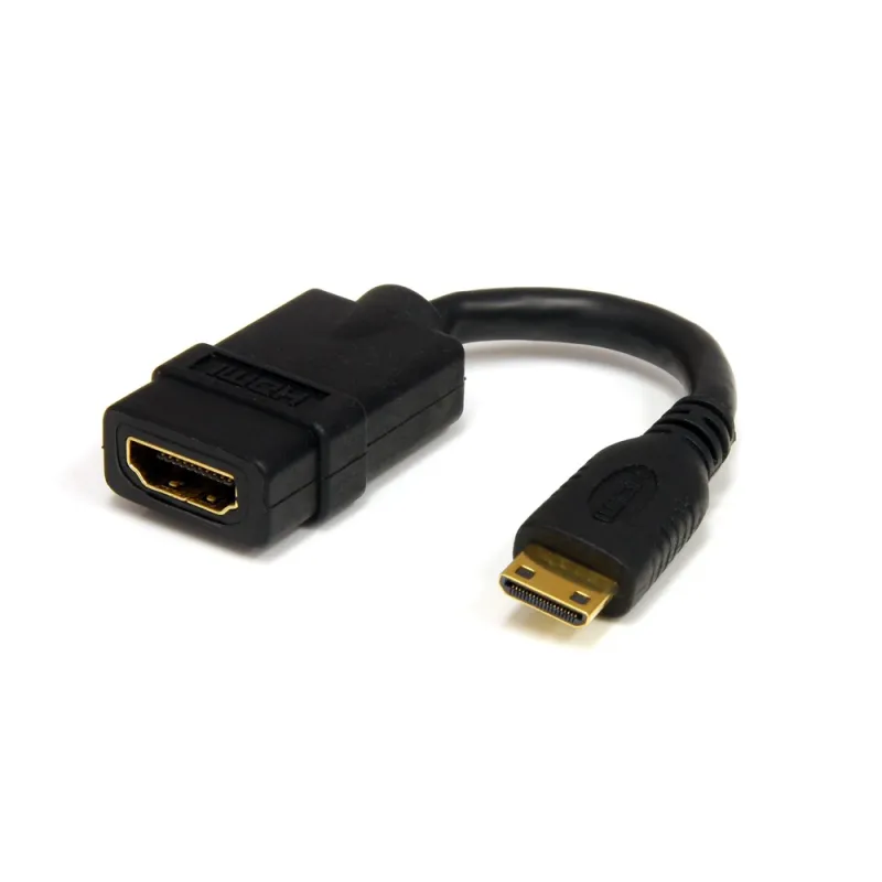 Cable Adaptador StarTech.com - HDMI a Mini HDMI - 12cm - HDACFM5IN