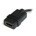 Cable Adaptador StarTech.com - HDMI de Alta Velocidad a Micro HDMI - Macho/Hembra - 12cm - HDADFM5IN Cable Adaptador StarTech.com - HDMI de Alta Velocidad a Micro HDMI - Macho/Hembra - 12cm - HDADFM5IN