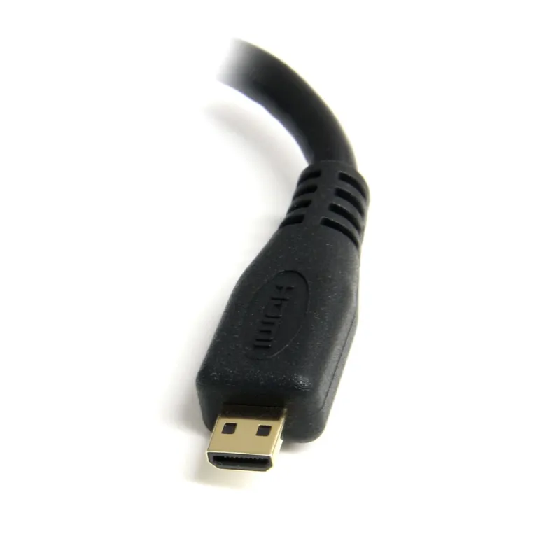 Cable Adaptador StarTech.com - HDMI de Alta Velocidad a Micro HDMI - Macho/Hembra - 12cm - HDADFM5IN
